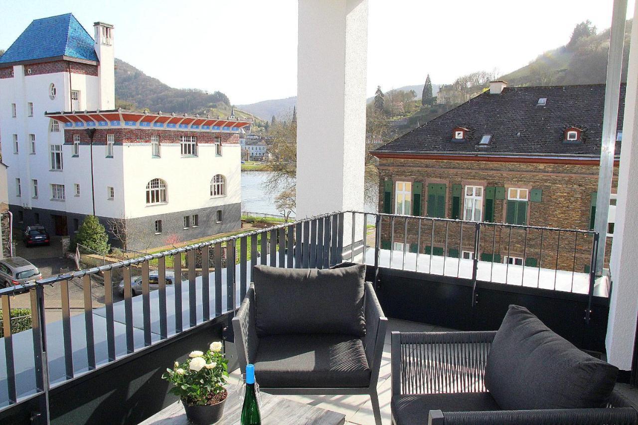 Mosel-Loggia - Luxusapartment -Terrass - Klimaanlage Traben-Trarbach Zewnętrze zdjęcie