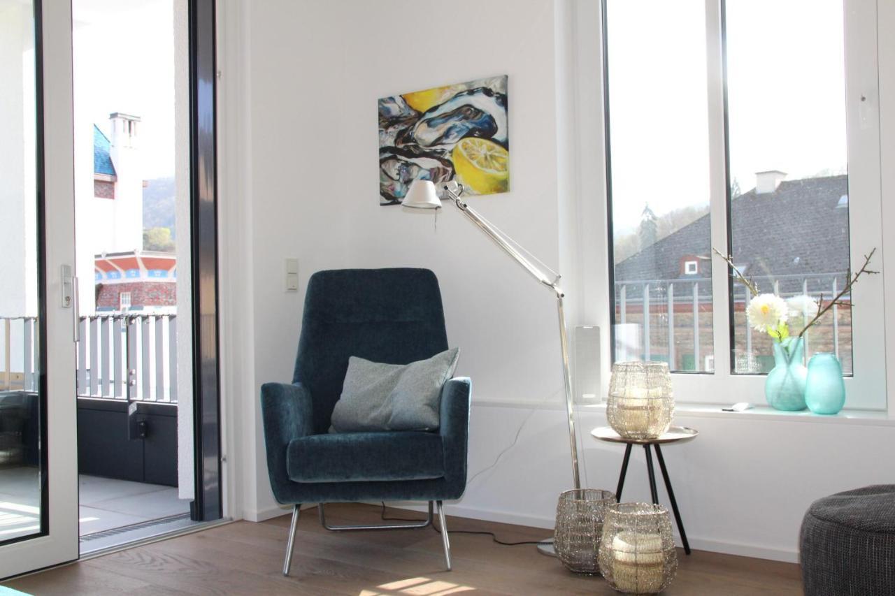 Mosel-Loggia - Luxusapartment -Terrass - Klimaanlage Traben-Trarbach Zewnętrze zdjęcie